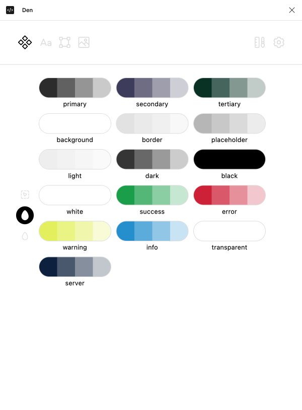 component frontcolor